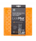 LickiMat Classic Buddy Orange Dog Feeder Mat