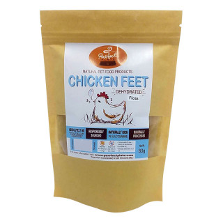 Pawfect Plate Chicken Feet Floss 80g Dehydrated Pet Treats