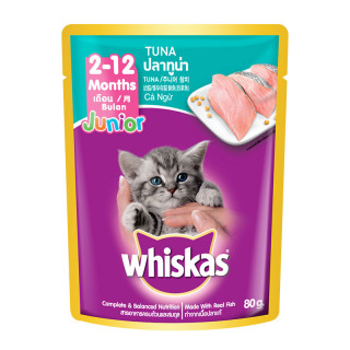 Whiskas Junior Tuna 80g Cat Wet Food