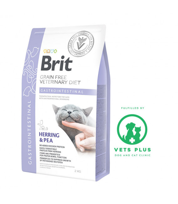 Brit Grain-Free Veterinary Diet Gastrointestinal 2kg Cat Dry Food