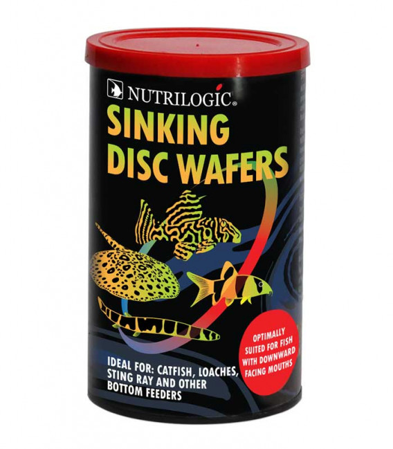 Nutrilogic Sinking Disc Wafers Fish Food