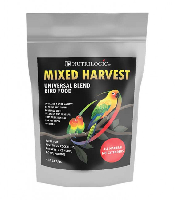 Nutrilogic Mixed Harvest 400g Bird Food