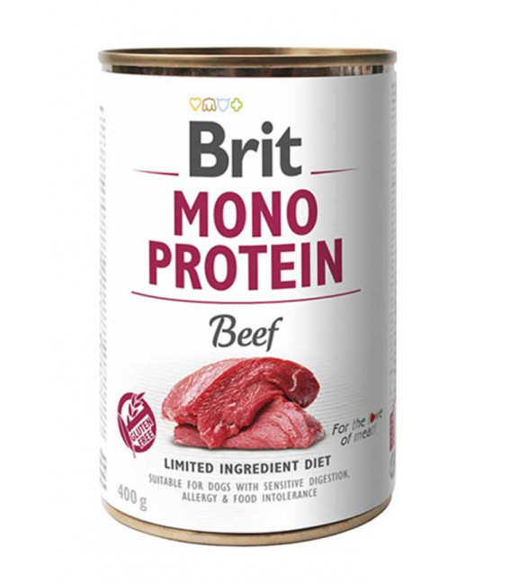Brit Mono Protein Beef 400g Dog Wet Food