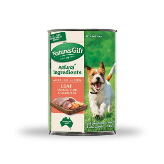 Nature's Gift Meal Time Chicken, Duck & Vegetables 700g Dog Wet Food