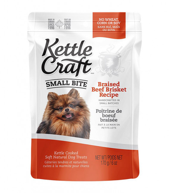 Kettle Craft Braised Beef Brisket 170g Dog Treats