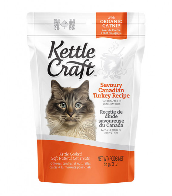 Kettle Craft Savoury Canadian Turkey 85g Cat Treats