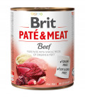 Brit Pate and Meat Grain-Free Beef Dog Wet Food