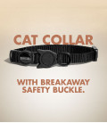 Zee.Cat Solids Gotham Cat Collar