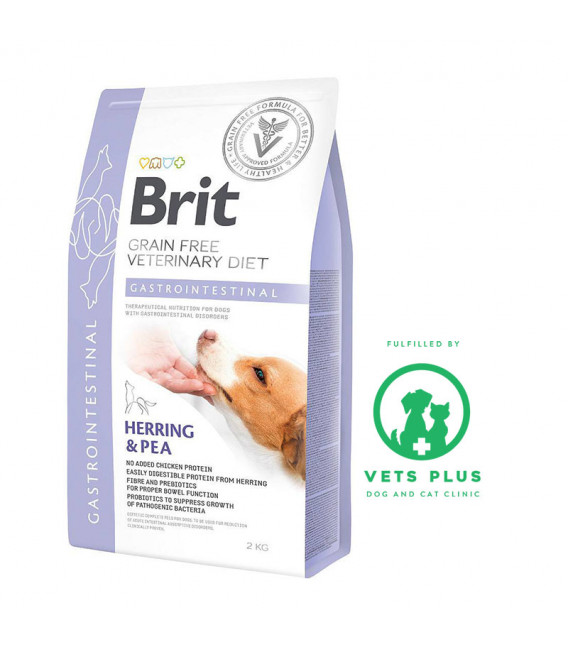 Brit Grain-Free Veterinary Diet Gastrointestinal Herring & Pea 2kg Dog Dry Food