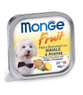 Monge Fruit Pate & Chunkies with Pork & Pineapple 100g Dog Wet Food