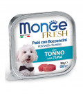 Monge Fresh Pate & Chunkies with Tuna 100g Dog Wet Food