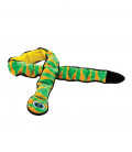 Outward Hound Invincibles Snakes Green Dog Squeaker Toy