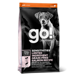 Go! Sensitivities Limited Ingredient Grain-Free Salmon SMALL BITES Dog Dry Food