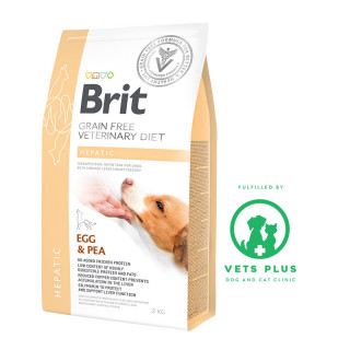 Brit Grain-Free Veterinary Diet Hepatic Egg & Pea 2kg Dog Dry Food