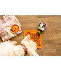 LickiMat Classic Buddy Orange Dog Feeder
