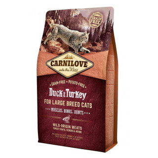 Carnilove Into The Wild Grain-Free, Potato-Free Duck & Turkey for Large Breed Cat Dry Food