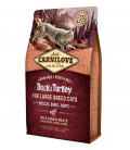 Carnilove Into The Wild Grain-Free, Potato-Free Duck & Turkey for Large Breed Cat Dry Food