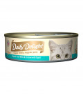 Daily Delight Pure Skipjack Tuna White & Chicken with Squid 80g Cat Wet Food