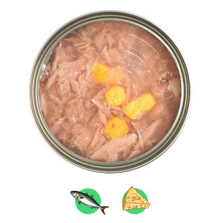 Daily Delight Jelly Skipjack Tuna White with Cheese 80g Cat Wet Food