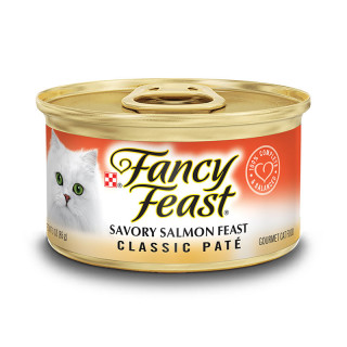 Fancy Feast Classic Pate Savory Salmon Feast 85g Cat Wet Food