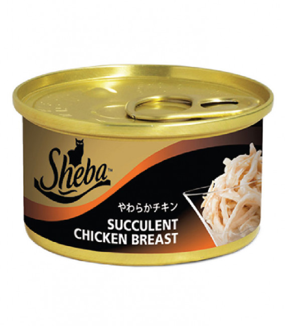 Sheba Succulent Chicken Breast 85g Grain Free Cat Wet Food