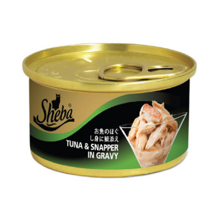 Sheba Tuna & Snapper in Gravy 85g Grain-Free Cat Wet Food