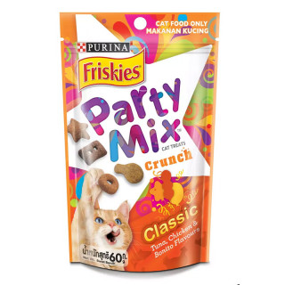 Purina Friskies Party Mix Classic Crunch Original 60g Cat Treats