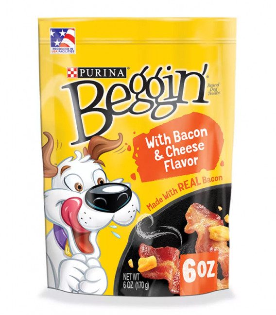Purina Beggin' Strips Bacon & Cheese 85g Dog Treats