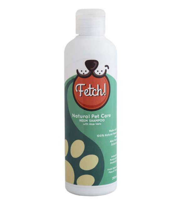 Fetch! Natural Pet Care Neem with Aloe Vera Pet Shampoo