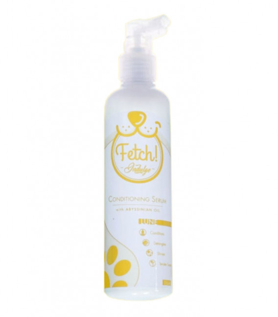 Fetch! Indulge Conditioning Serum with Abyssinian Oil in Lune Pet Serum