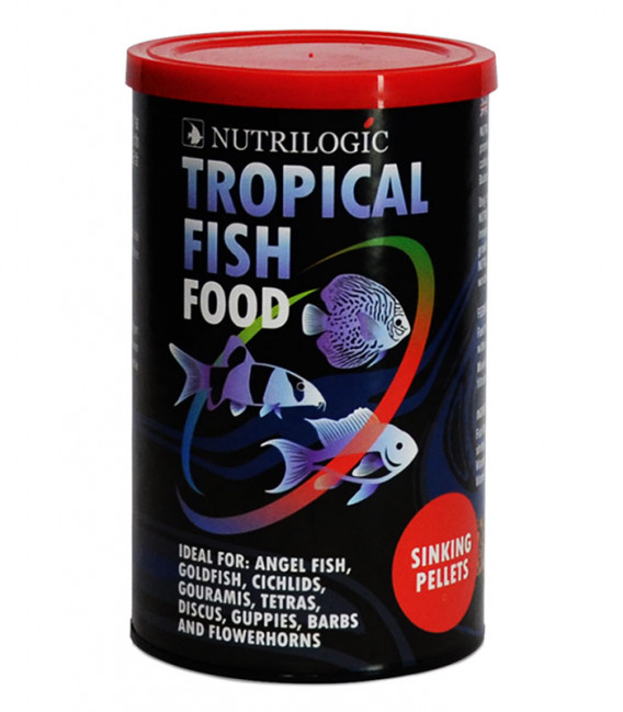 Nutrilogic Tropical Sinking Pellets 250g Fish Food