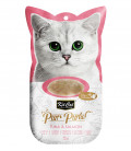 Kit Cat Purr Puree Tuna & Salmon 4 x 15g Grain-Free Cat Food Toppers/Treats