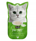 Kit Cat Purr Puree Plus+ Chicken & Collagen - Collagen Care 4 x 15g Grain-Free Cat Food Toppers/Treats