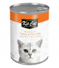 Kit Cat Super Premium Wild Caught Tuna with Prawn 400g Cat Wet Food