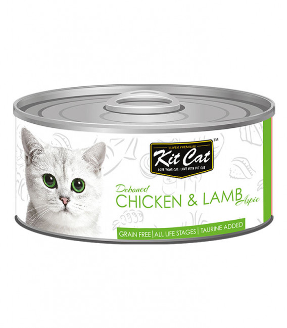 Kit Cat Deboned Chicken & Lamb 80g Grain-Free Cat Wet Food