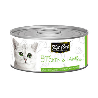 Kit Cat Deboned Chicken & Lamb 80g Grain-Free Cat Wet Food
