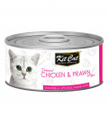 Kit Cat Deboned Chicken & Prawn 80g Grain-Free Cat Wet Food