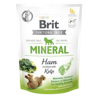 Brit Care Functional Semi-Moist Snack Mineral Ham Enriched with Kelp 150g Puppy Treats