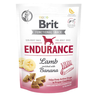 Brit Care Functional Semi-Moist Snack Endurance Lamb Enriched with Banana 150g Dog Treats