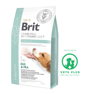 Brit Grain-Free Veterinary Diet Struvite Egg & Pea 2kg Dog Dry Food