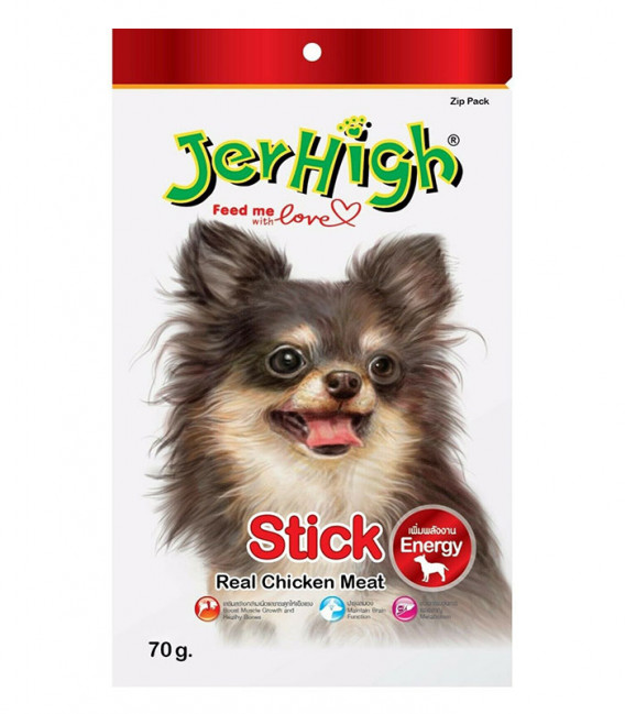 Jerhigh Stick Real Chicken Meat 70g Dog Treats