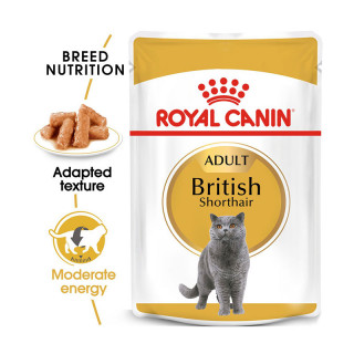 Royal Canin Feline Breed Nutrition British Shorthair 85g Cat Wet Food