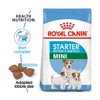 Royal Canin Size Health Nutrition Mini Starter Mother & Babydog Dog Dry Food