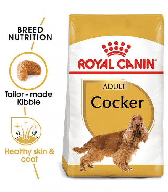 Royal Canin Cocker Spaniel 3kg Dog Dry Food