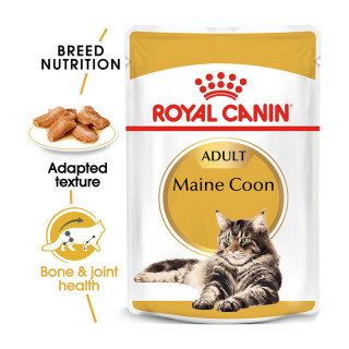 Royal Canin Feline Breed Nutrition Maine Coon 85g Cat Wet Food