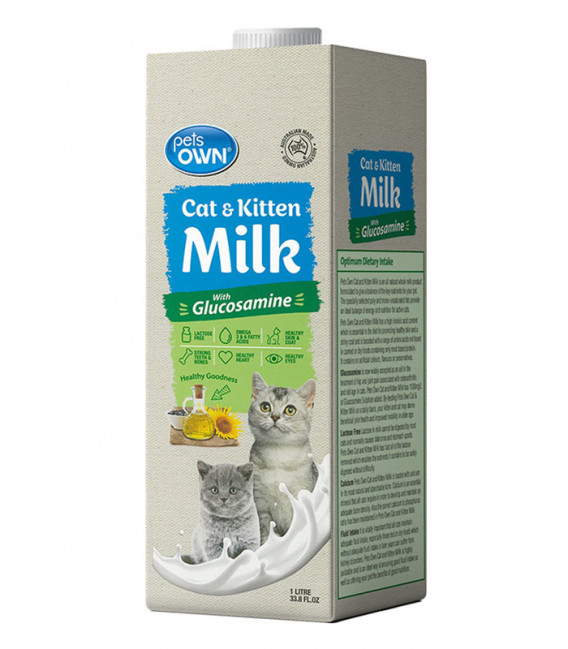 Pets Own Cat & Kitten Milk 1L