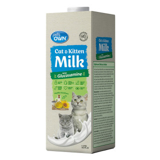 Pets Own Cat & Kitten Lactose-Free Milk with Glucosamine 1L