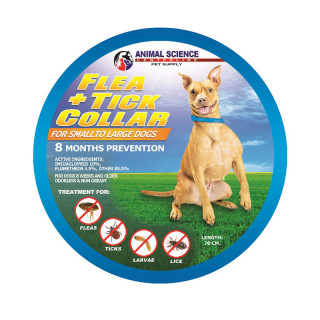 Animal Science Flea + Tick Collar for Small to Large Dogs
