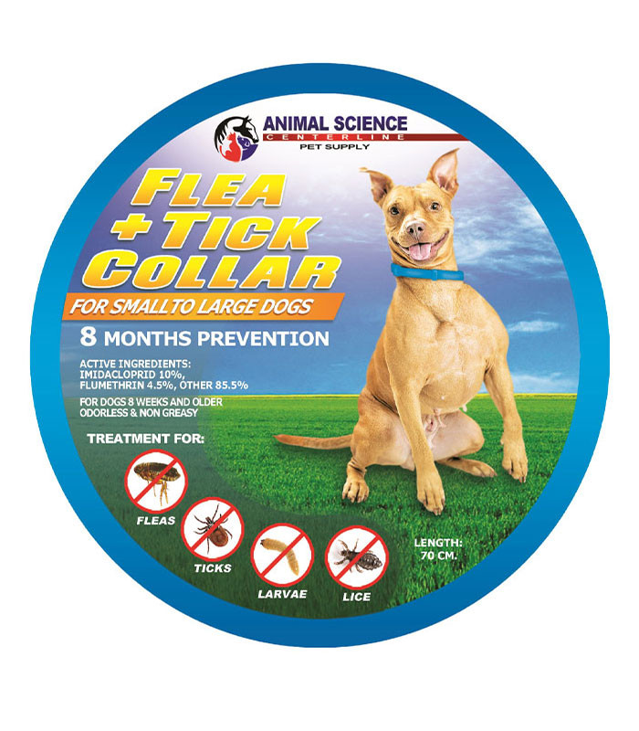 can flea collars make a dog sick