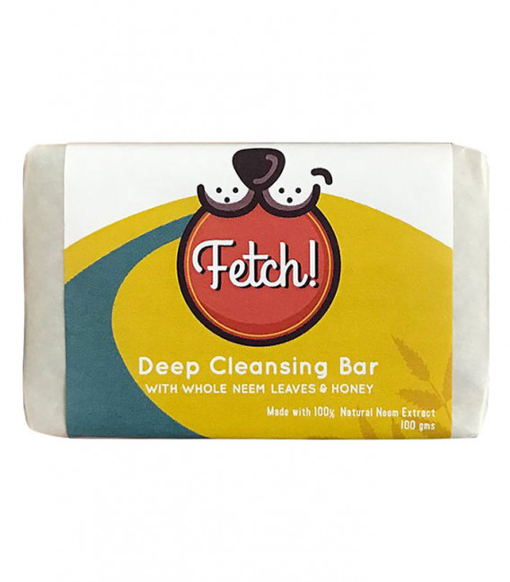 Fetch! Deep Cleansing Bar with Whole Neem Leaves & Honey 100g